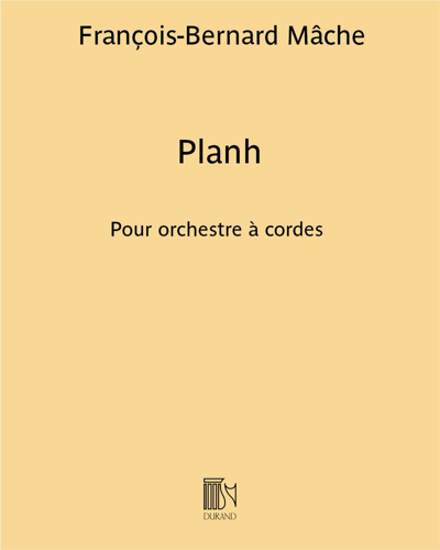 Planh — François-Bernard Mâche
