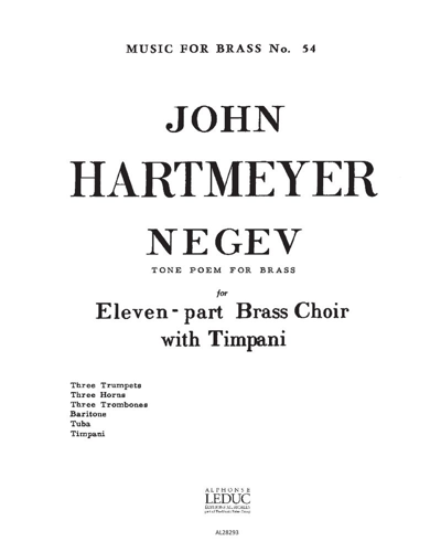 Negev — John Hartmeyer