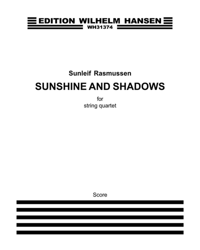Sunshine and Shadows — Sunleif Rasmussen