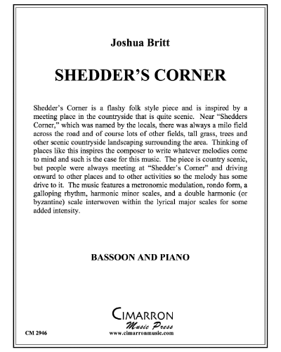 Shedder's Corner — Joshua Britt