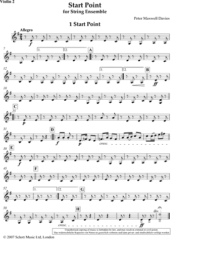 Start Point — 马克斯韦尔·戴维斯