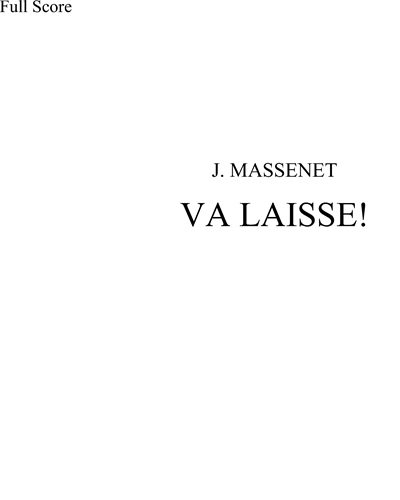 Air No. 7bis: Air des Larmes (Charlotte) — Jules Massenet