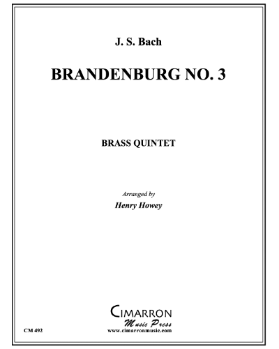 Brandenburg Concerto No. 3, BWV 1048 — Johann Sebastian Bach