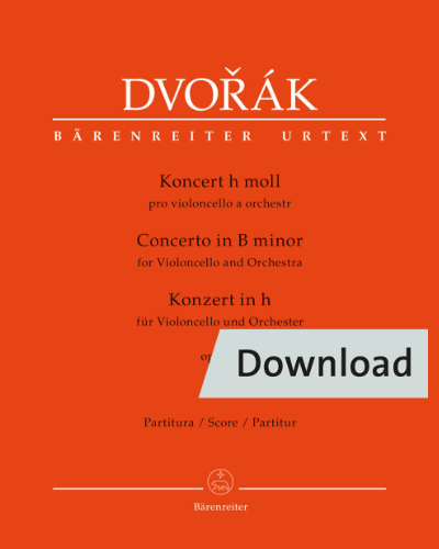 Concerto for Violoncello and Orchestra in B minor, op. 104 — 德沃夏克