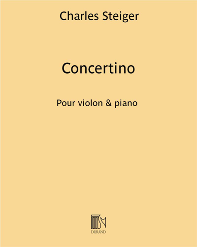 Concertino (Extract from 'Twelve Easy Pieces') — Charles Steiger