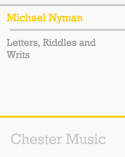 Letters, Riddles and Writs — 尼曼