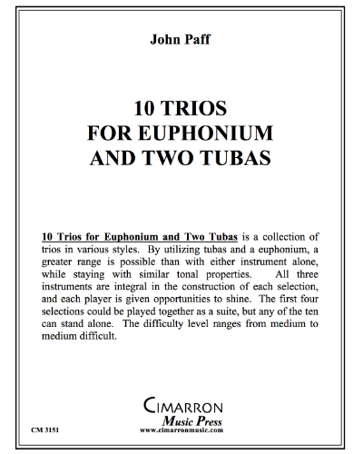 Ten Tuba Trios — John Paff