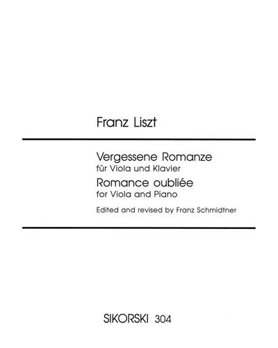 Romance oubliée, op. S. 527 — 李斯特