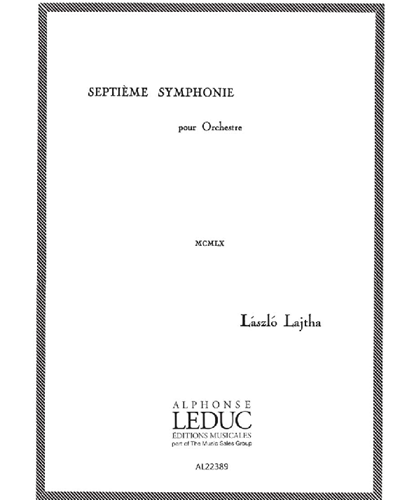 Symphony No. 7, op. 63 — László Lajtha