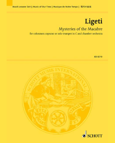 Mysteries of the Macabre [Arrangement for Chamber Orchestra] — 利盖蒂