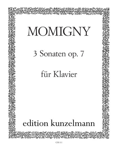 Three Sonatas, op. 7 — Jérôme-Joseph de Momigny