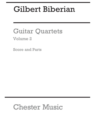Guitar Quartets Volume Two — Gilbert Biberian