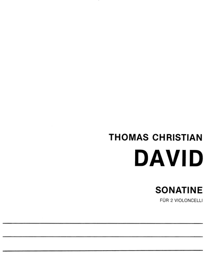 Sonatina — Thomas Christian David