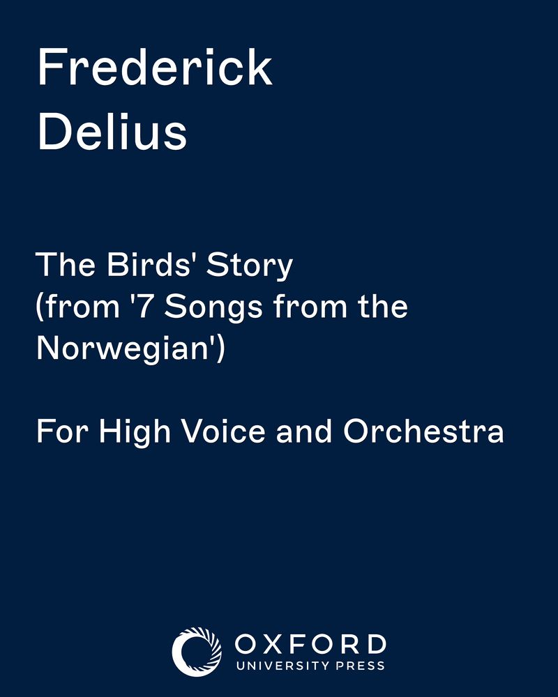 The Birds' Story (from '7 Songs from the Norwegian') — 戴留斯