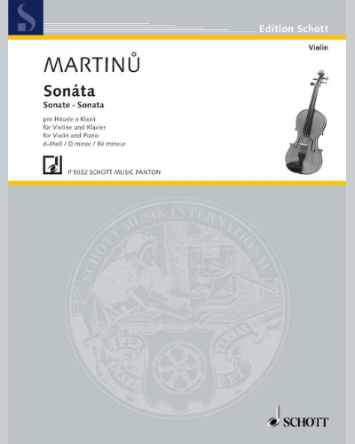 Sonata in D minor — Bohuslav Martinů