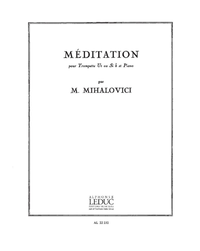 Méditation — Marcel Mihalovici