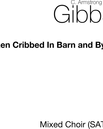 Oxen Cribbed in Barn and Byre — Cecil Armstrong Gibbs