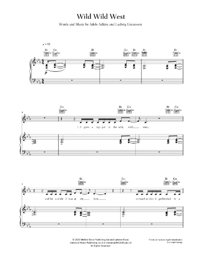 Wild Wild West — 阿黛尔
