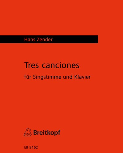 3 Canciones — Hans Zender