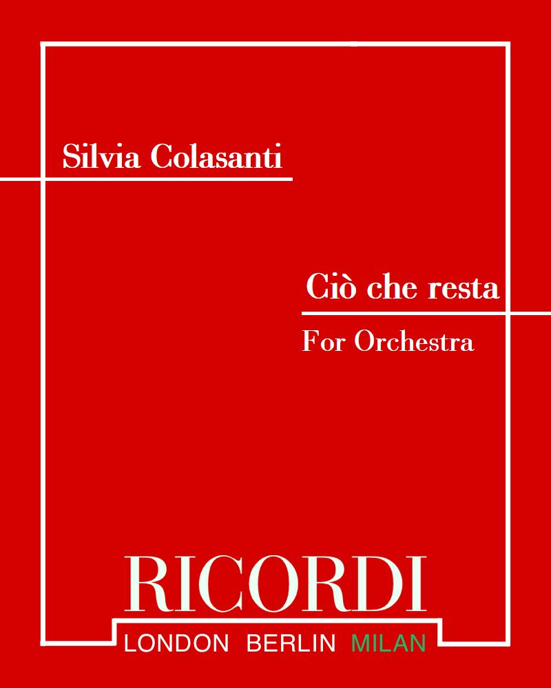 Ciò che resta — Silvia Colasanti