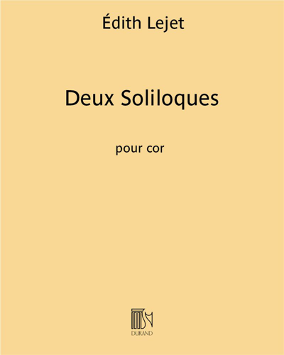 Deux Soliloques — Édith Lejet
