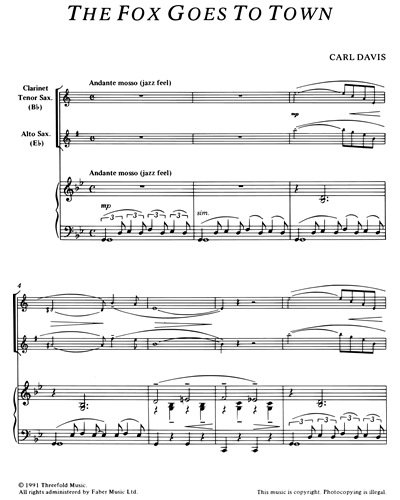 The Fox Goes To Town — Carl Davis