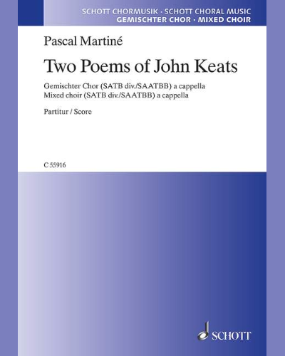 Two Poems of John Keats — Pascal Martiné
