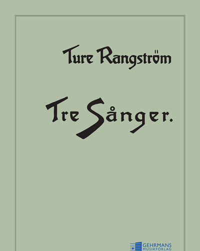 Three Songs — Ture Rangström