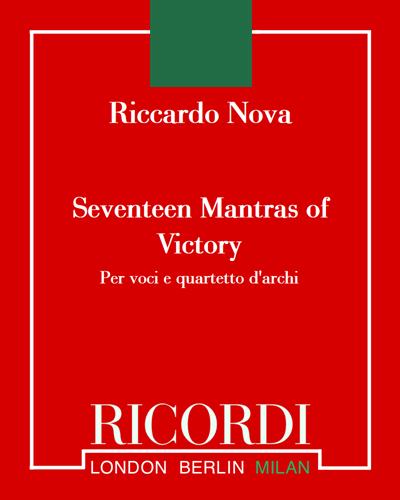 Seventeen Mantras of Victory — Riccardo Nova