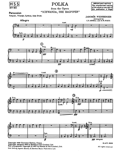 Polka from the Opera "Schwanda the Bagpiper" — 雅罗米尔·魏因贝格尔