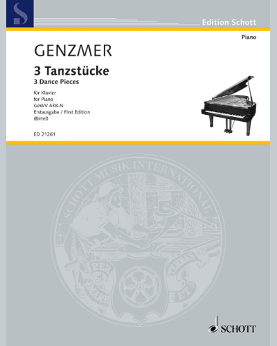 3 Dance Pieces — Harald Genzmer