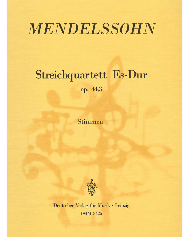 String Quartet in E-flat major, op. 44 no. 3, MWV R 28 — 门德尔松
