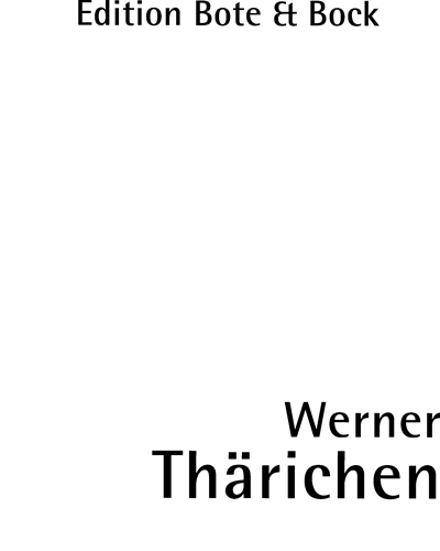 Concerto op. 34 — Werner Thärichen