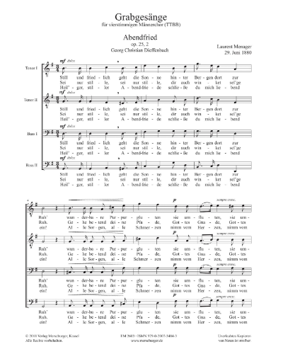Funeral Chants — Laurent Menager