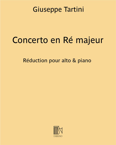 Concerto in D major — 塔尔蒂尼