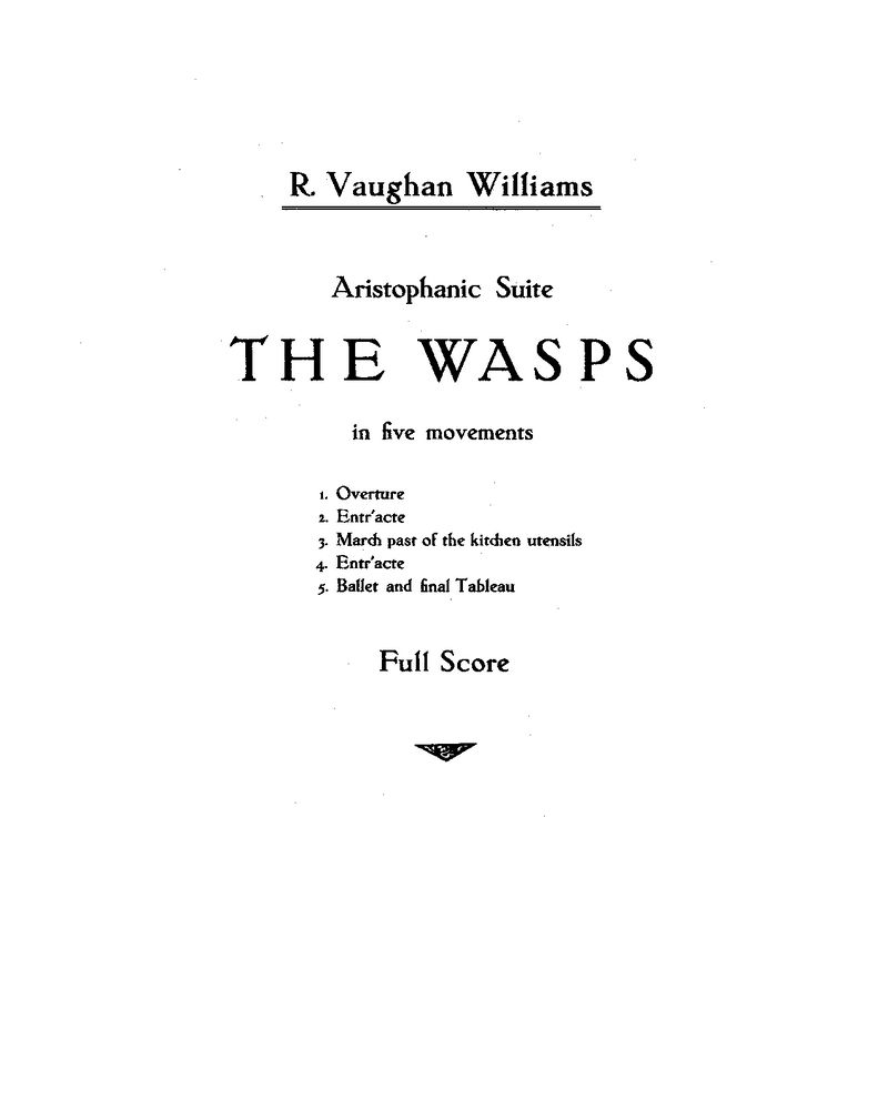 The Wasps — Ralph Vaughan Williams