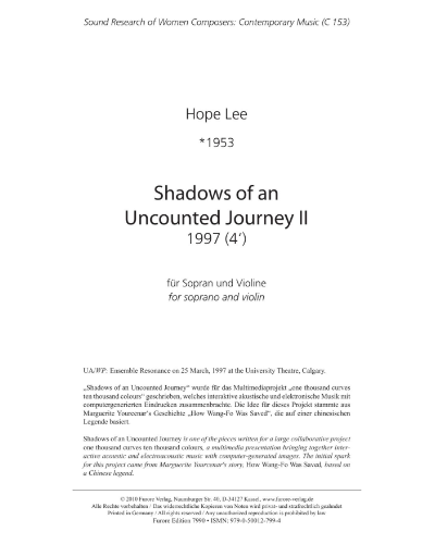 Shadows of an Uncounted Journey II — 李耿玮