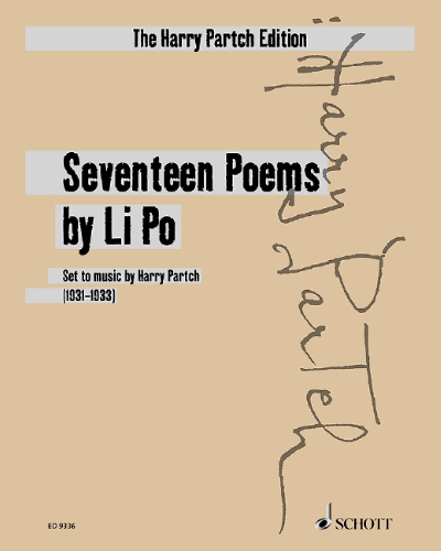Seventeen Poems by Li Po — Harry Partch