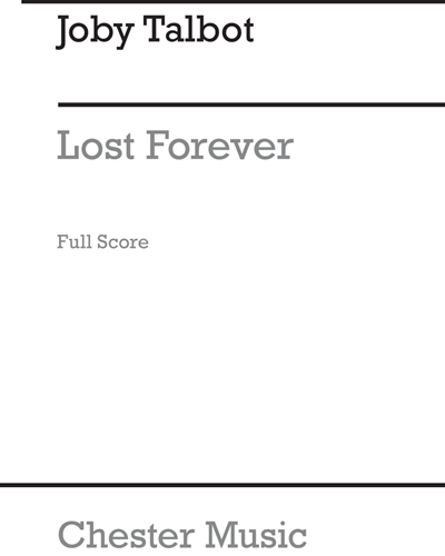 Lost Forever — Joby Talbot