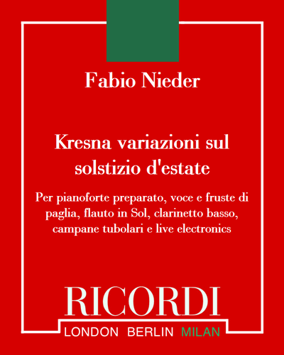 Kresna variazioni sul solstizio d'estate — Fabio Nieder