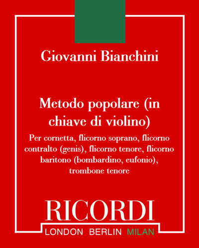 Metodo popolare (in chiave di violino) — Giovanni Bianchini