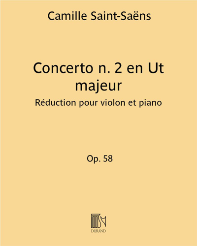 Violin Concerto No. 2 in C major, op. 58 — Camille Saint-Saëns