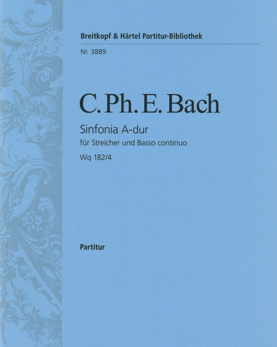 Sinfonia in A major, Wq 182/4, H 660 — C.P.E.巴赫