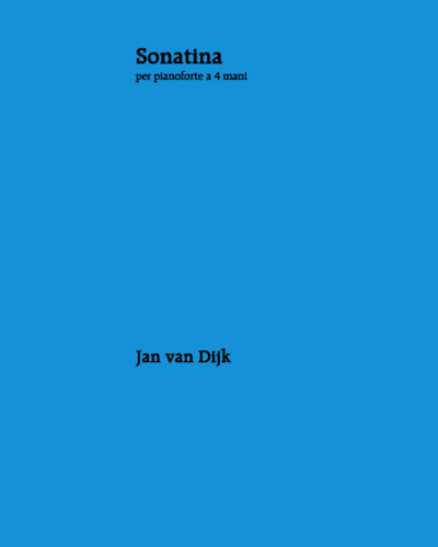 Sonatina — Jan van Dijk