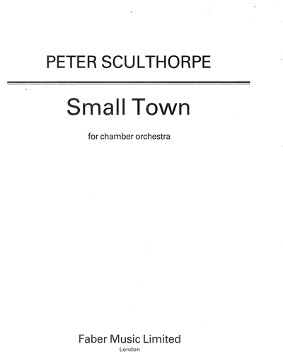 Small Town, op. 156 — Peter Sculthorpe