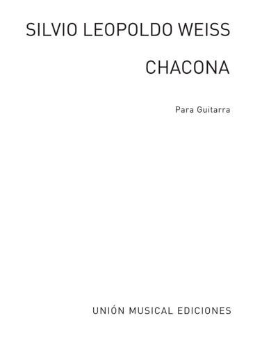 Chacona — Silvio Leopoldo Weiss