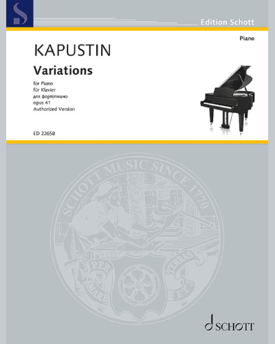 Variations, op. 41 — 尼古拉·卡普斯汀