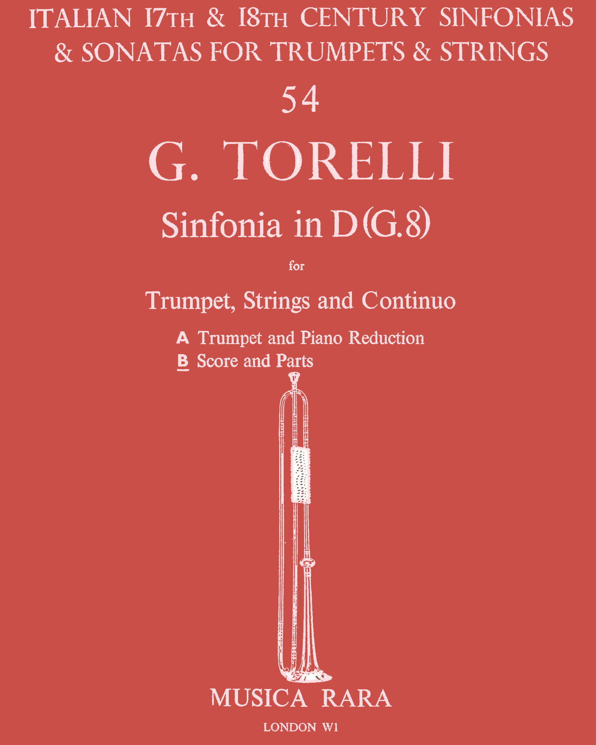 Sinfonia in D (G. 8) — 托雷利