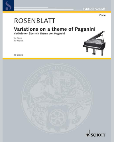 Variations on a theme of Paganini — 帕格尼尼