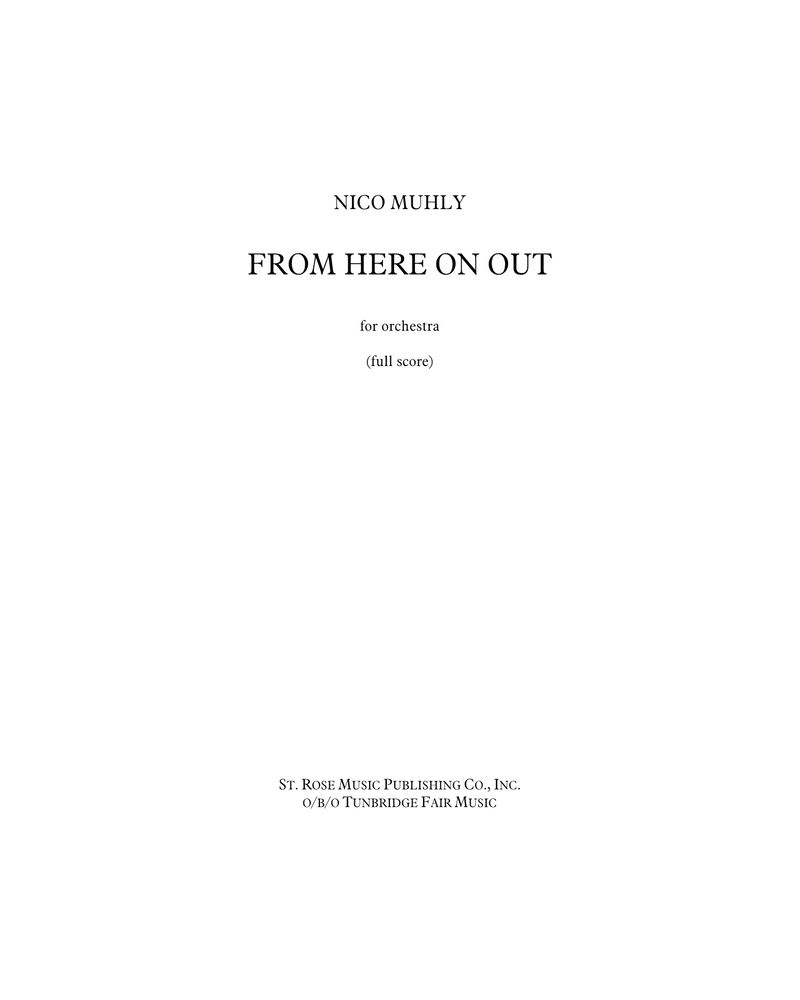 From Here on Out — 尼科·穆利